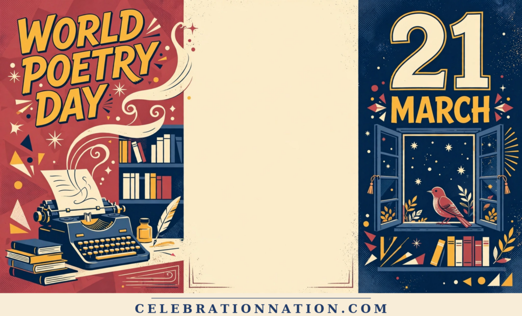 World Poetry Day poster