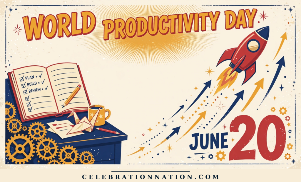 World Productivity Day poster
