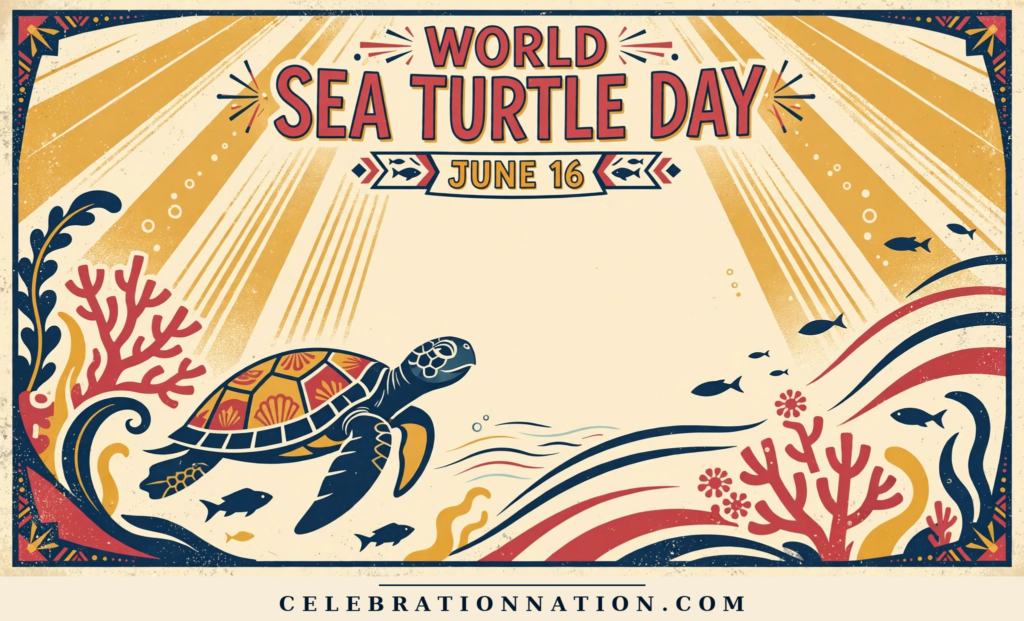 World Sea Turtle Day poster