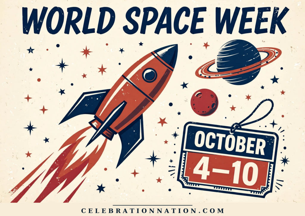 World Space Week poster