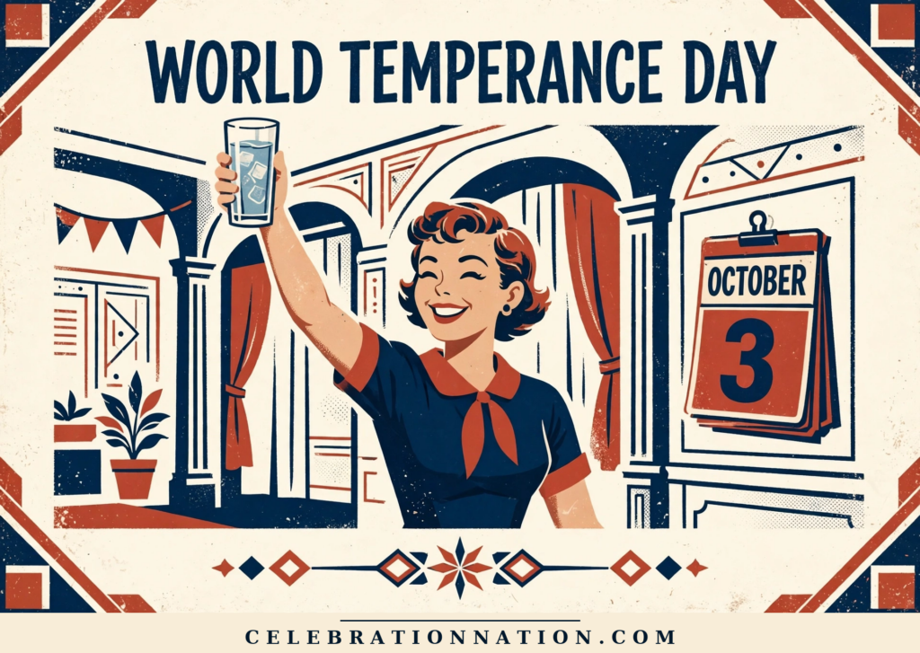 World Temperance Day poster