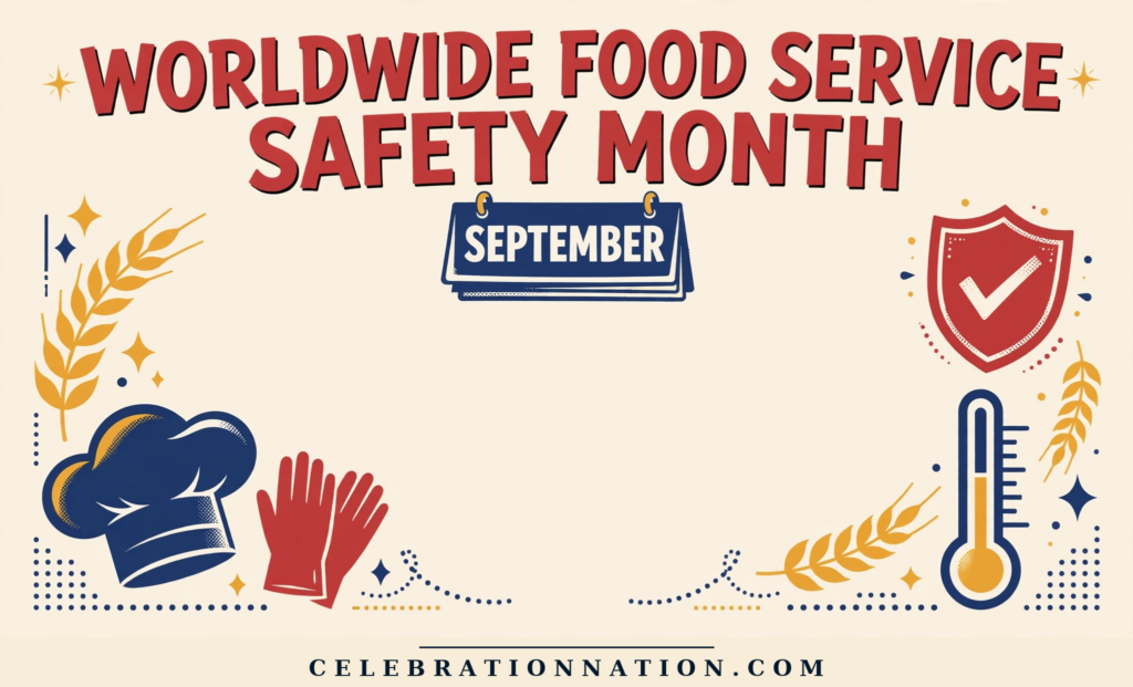 Worldwide Food Service Safety Month poster