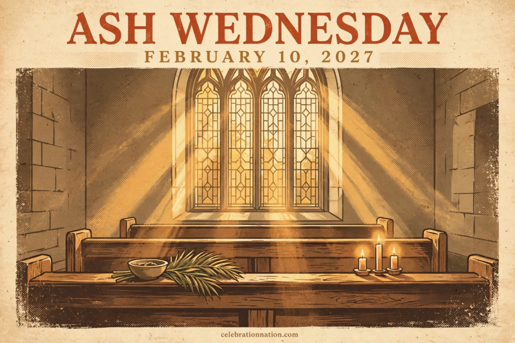 Ash Wednesday poster
