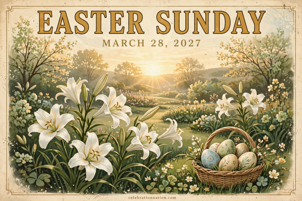 Easter Sunday poster