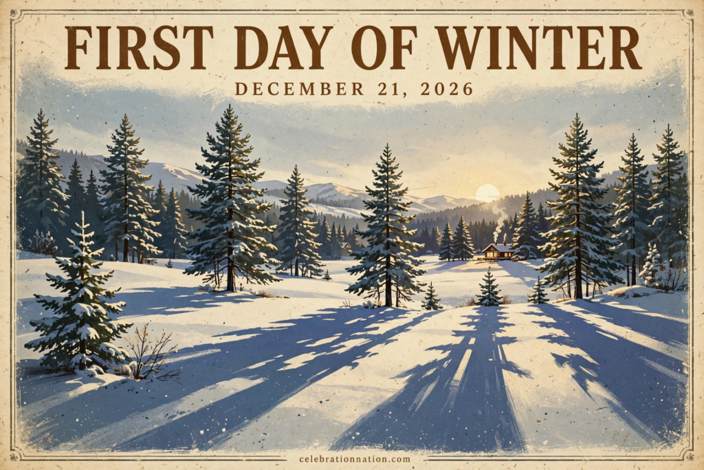 First Day of Winter poster