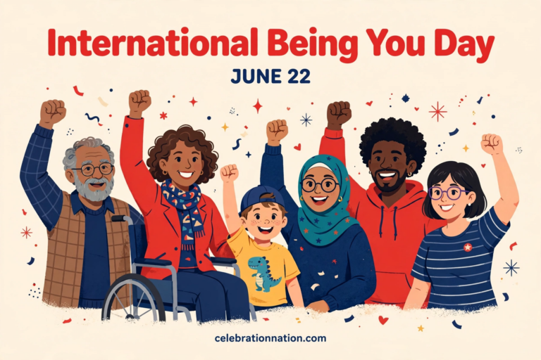 International Being You Day poster