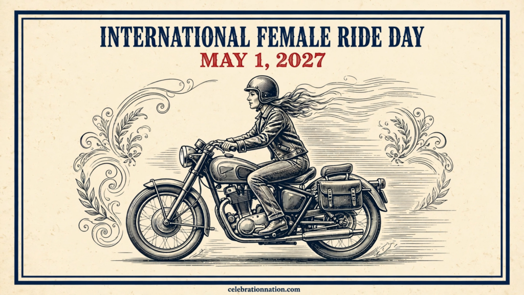 International Female Ride Day poster