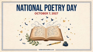 National Poetry Day 16x9 landscape poster