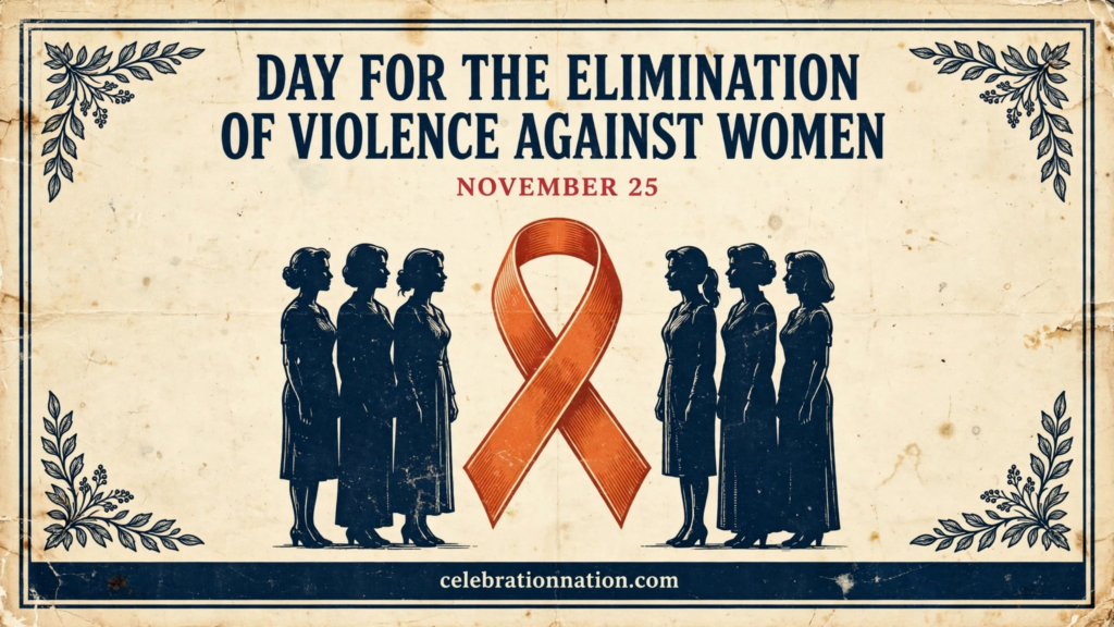 Day for the Elimination of Violence Against Women poster