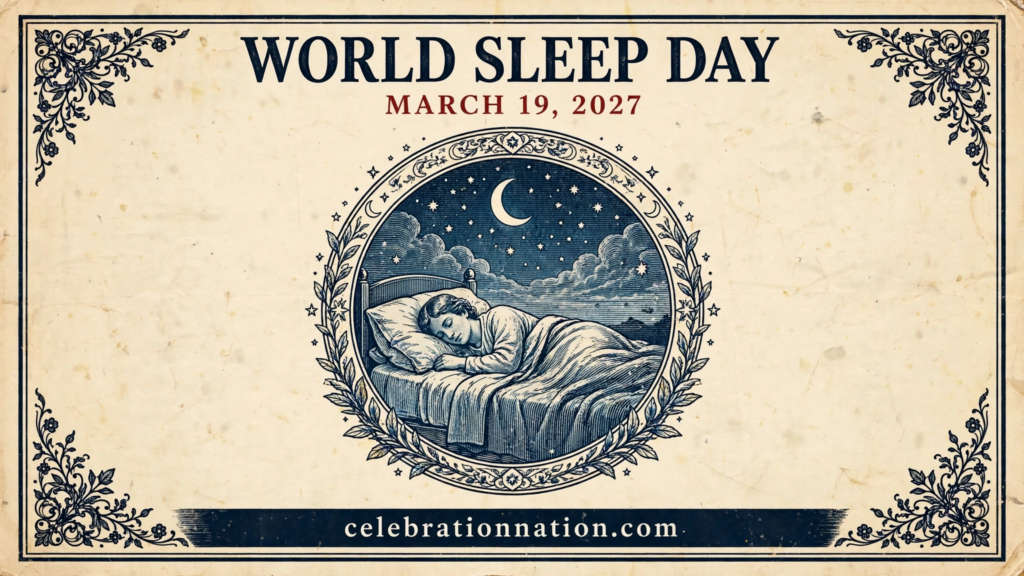 World Sleep Day poster
