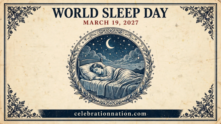World Sleep Day poster