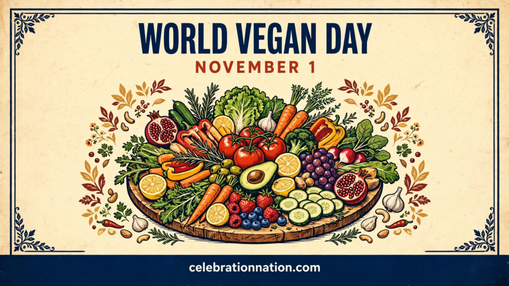 World Vegan Day poster
