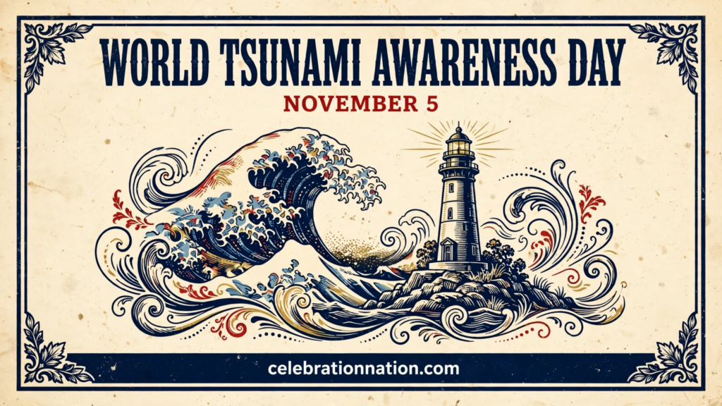 World Tsunami Awareness Day poster