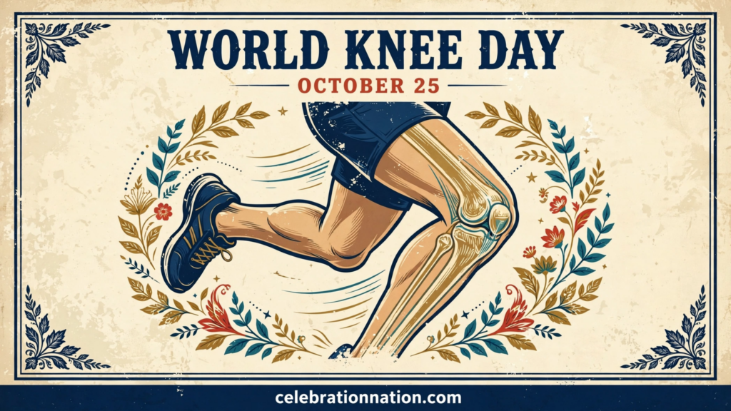 World Knee Day poster