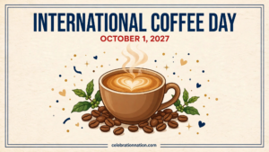 International Coffee Day 16x9 landscape poster