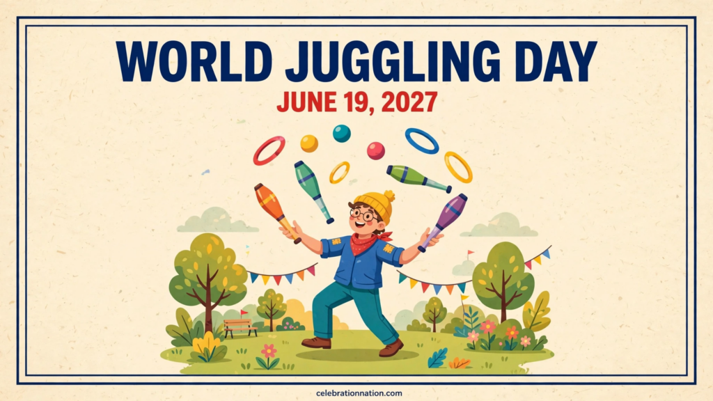 World Juggling Day poster