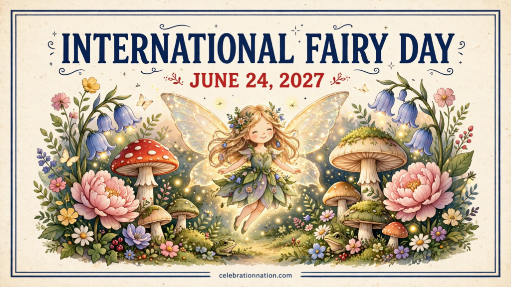 International Fairy Day poster