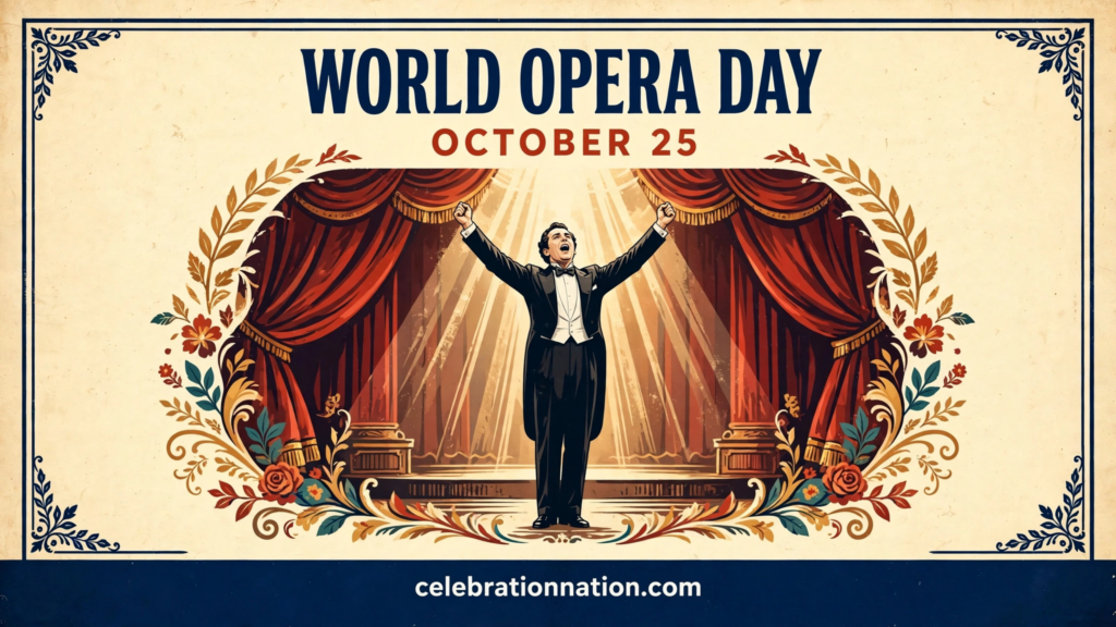 World Opera Day poster