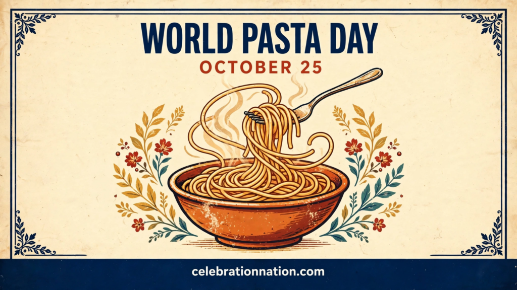World Pasta Day poster