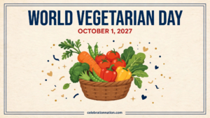 World Vegetarian Day 16x9 landscape poster