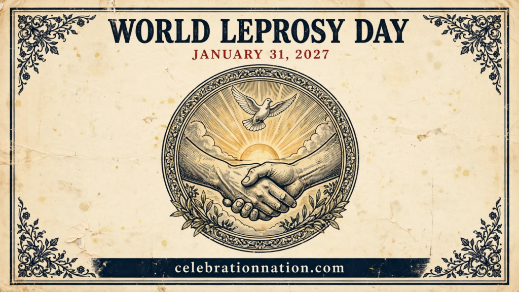 World Leprosy Day poster