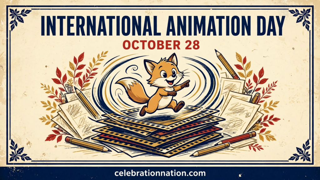 International Animation Day poster