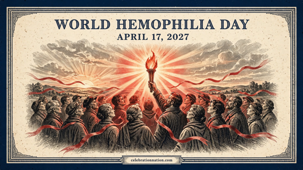 World Hemophilia Day poster