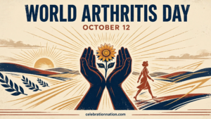 World Arthritis Day 16x9 landscape poster