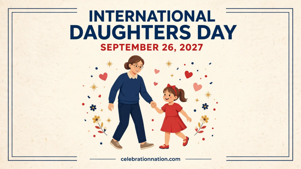 International Daughters Day poster