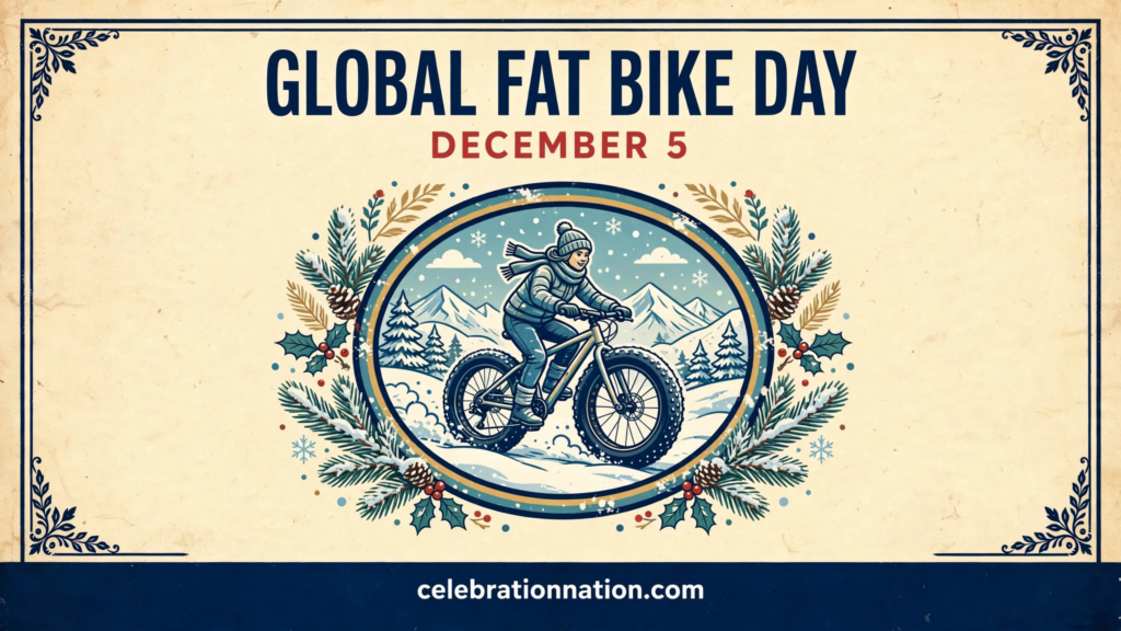 Global Fat Bike Day poster