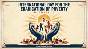 International Day for the Eradication of Poverty 16x9 landscape poster