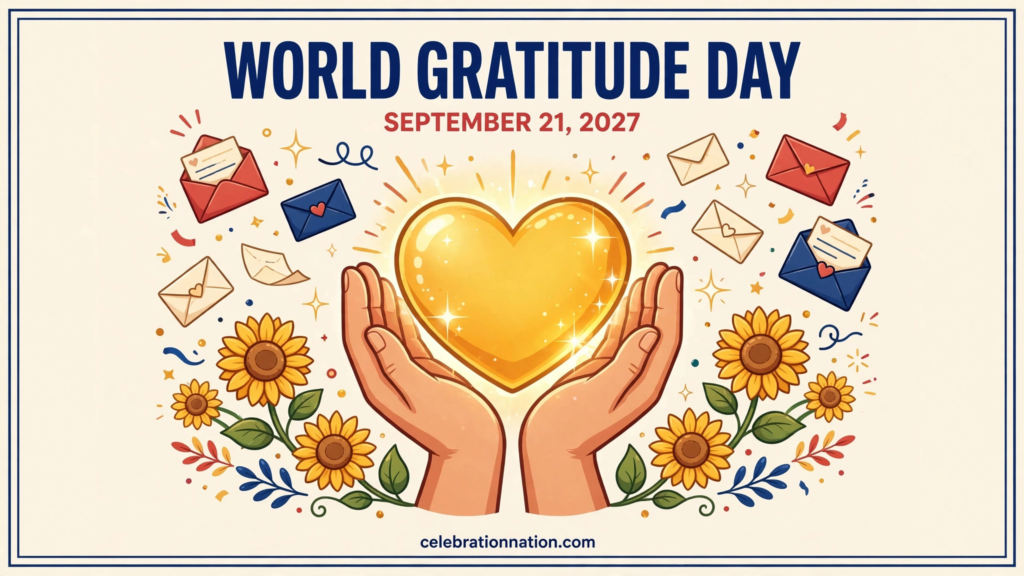 World Gratitude Day poster