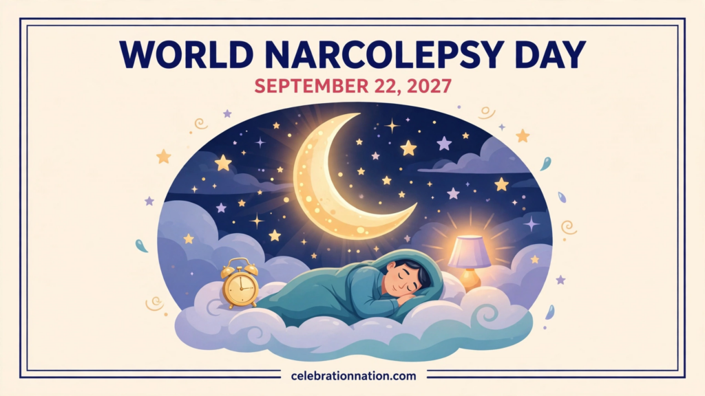 World Narcolepsy Day poster