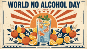 World No Alcohol Day 16x9 landscape poster