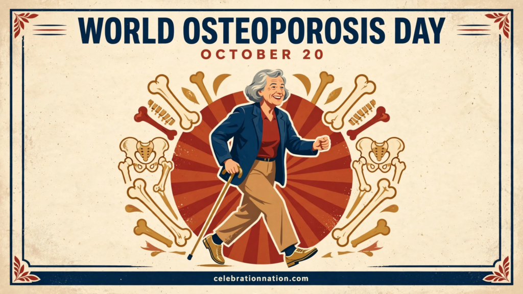 World Osteoporosis Day poster