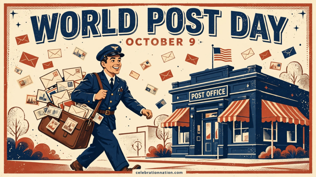World Post Day poster