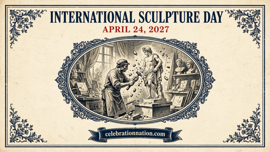 International Sculpture Day poster