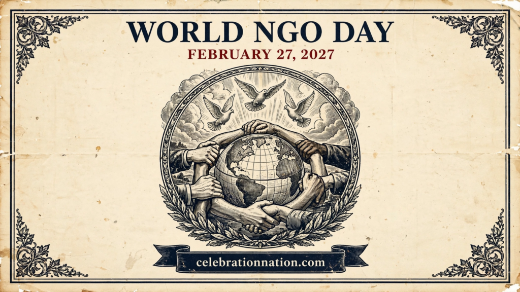 World Ngo Day poster