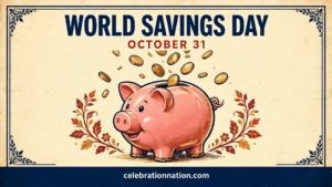 World Savings Day 16x9 landscape poster