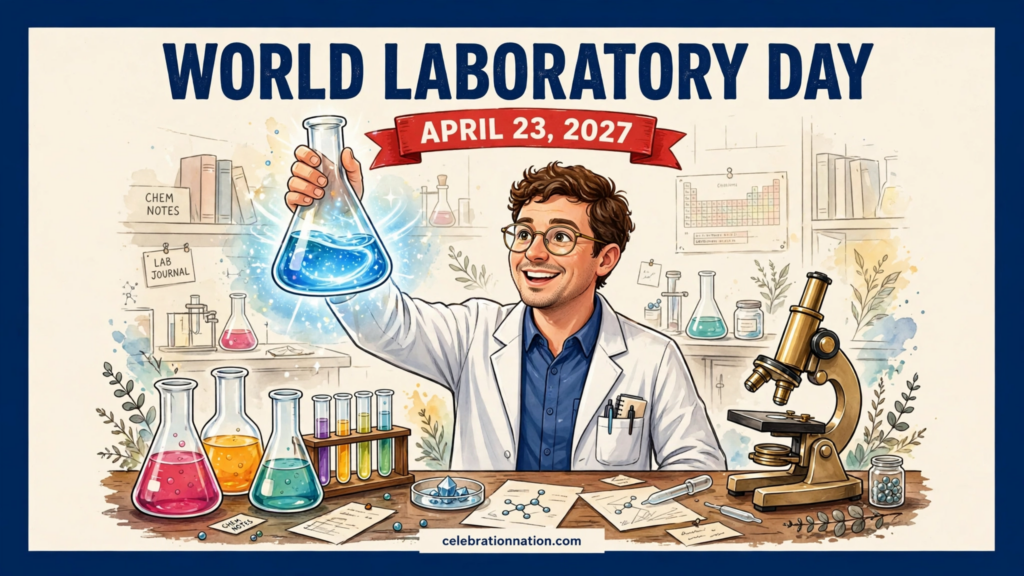 World Laboratory Day poster