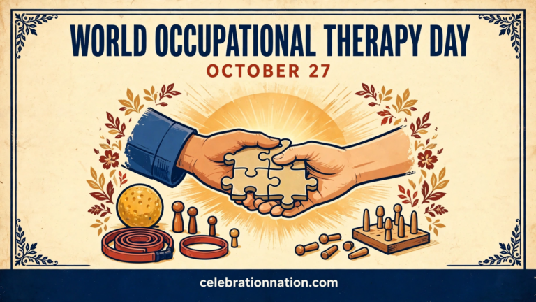 World Occupational Therapy Day poster