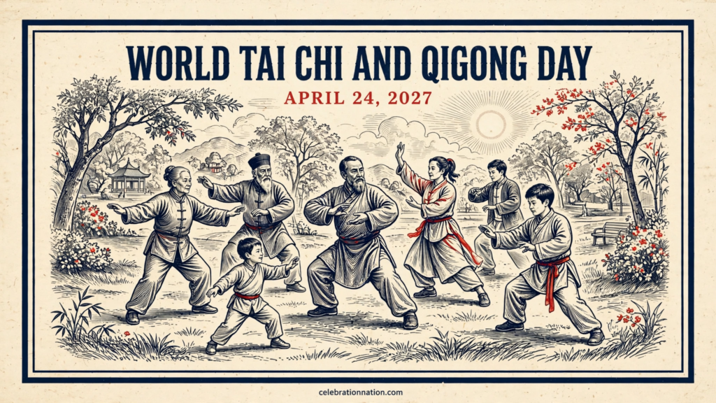 World Tai Chi and Qigong Day poster
