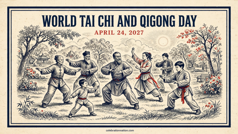 World Tai Chi and Qigong Day poster