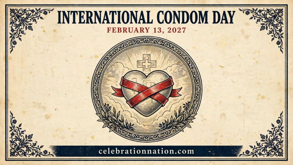 International Condom Day poster