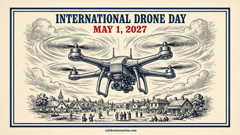 International Drone Day poster
