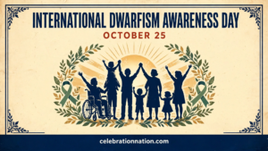 International Dwarfism Awareness Day 16x9 landscape poster