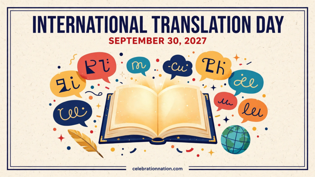 International Translation Day poster
