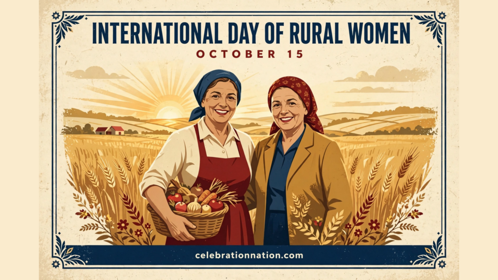 International Day of Rural Women poster