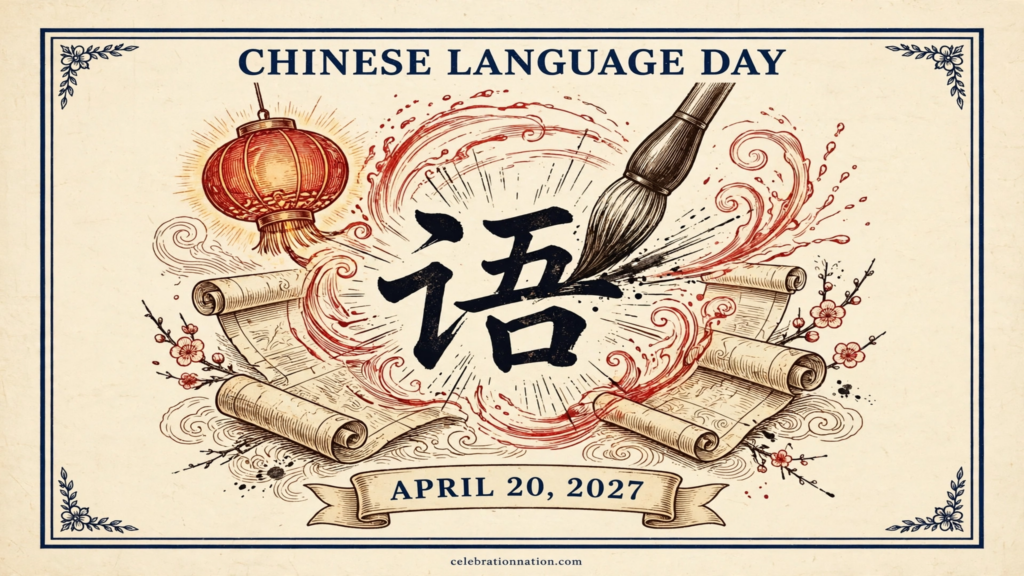 Chinese Language Day poster