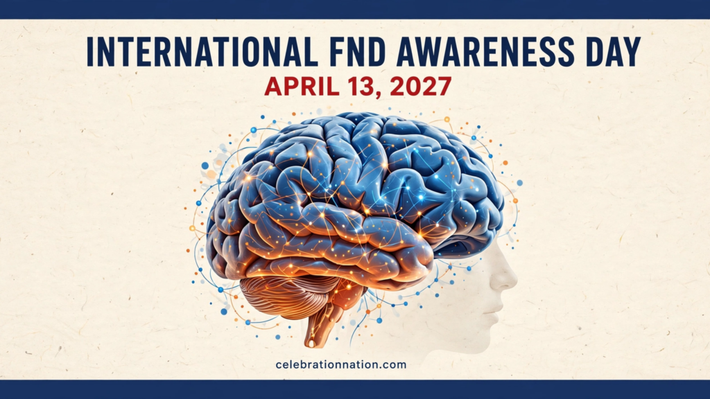 International Fnd Awareness Day poster